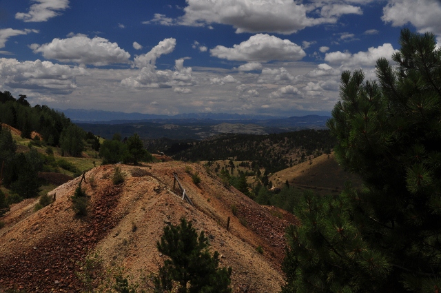 Anaconda, abandoned mining area